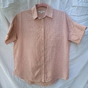 Madewell short sleeved button down